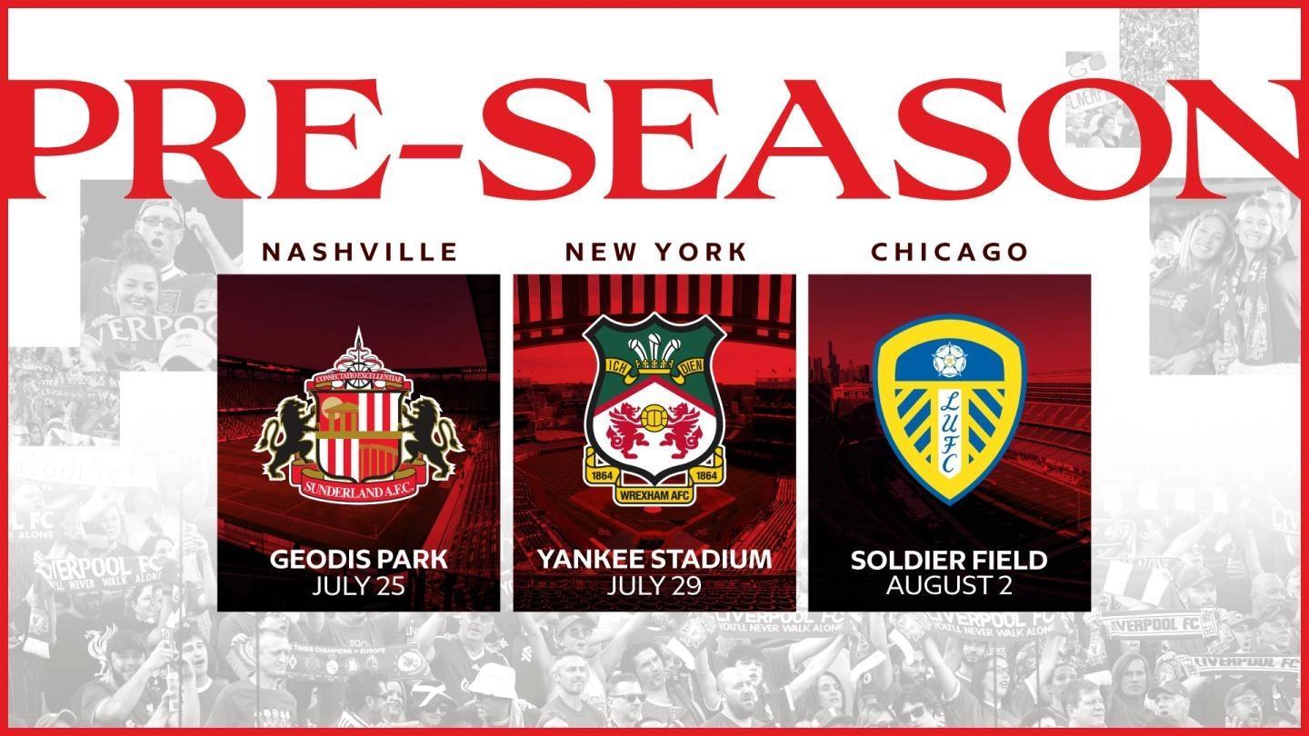 世界杯手机高清观看平台-官方：利物浦今夏赴美国踢季前赛，对阵黑猫、利兹、雷克瑟姆